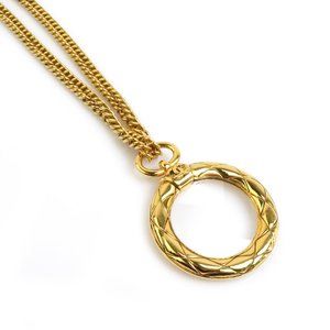 CHANEL Gold Necklace